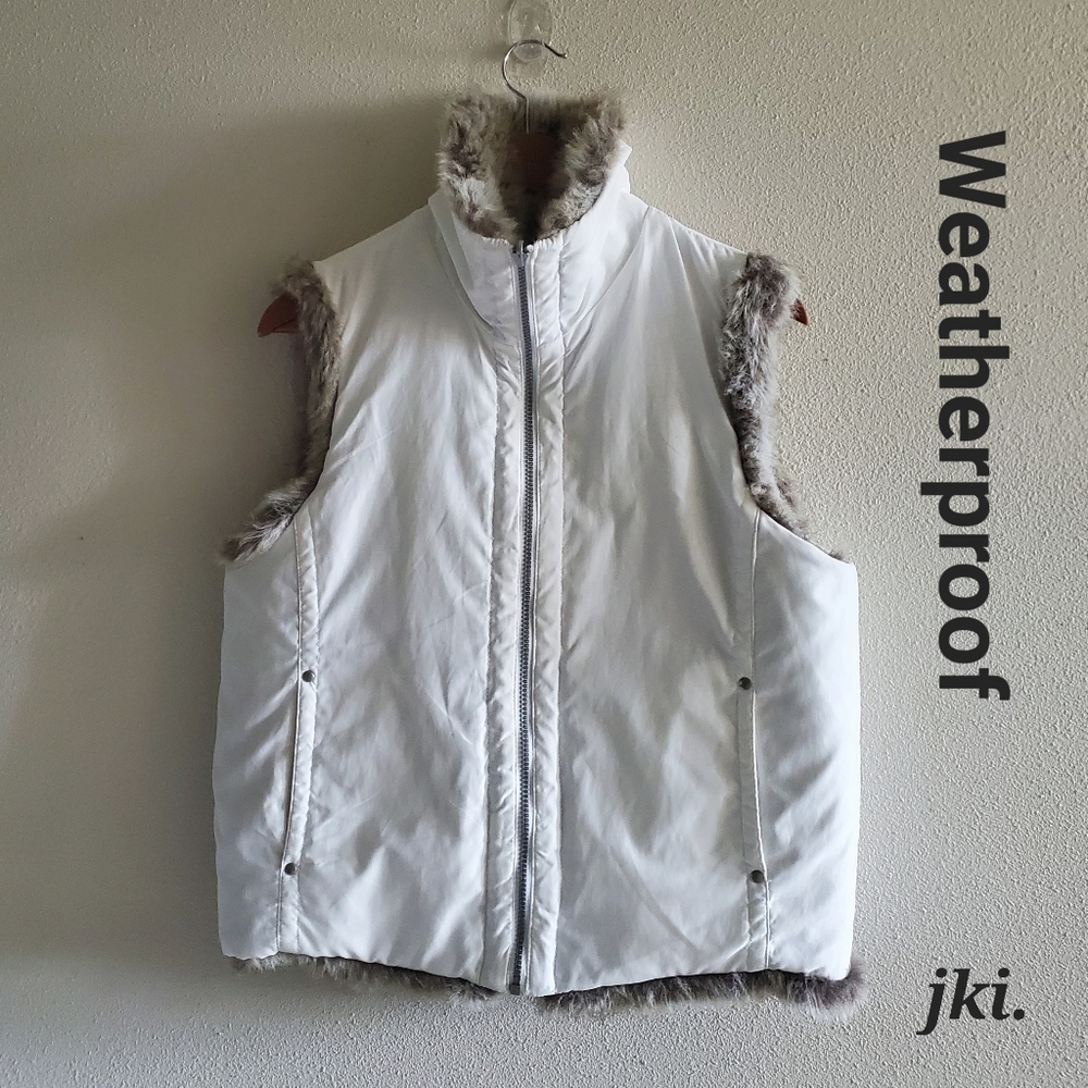 Weatherproof Jacket Reveresble Womens Vest